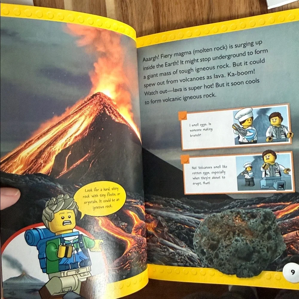 LEGO Rock Hunter Book, Bones and Scooby Do early readers level 2 bundle